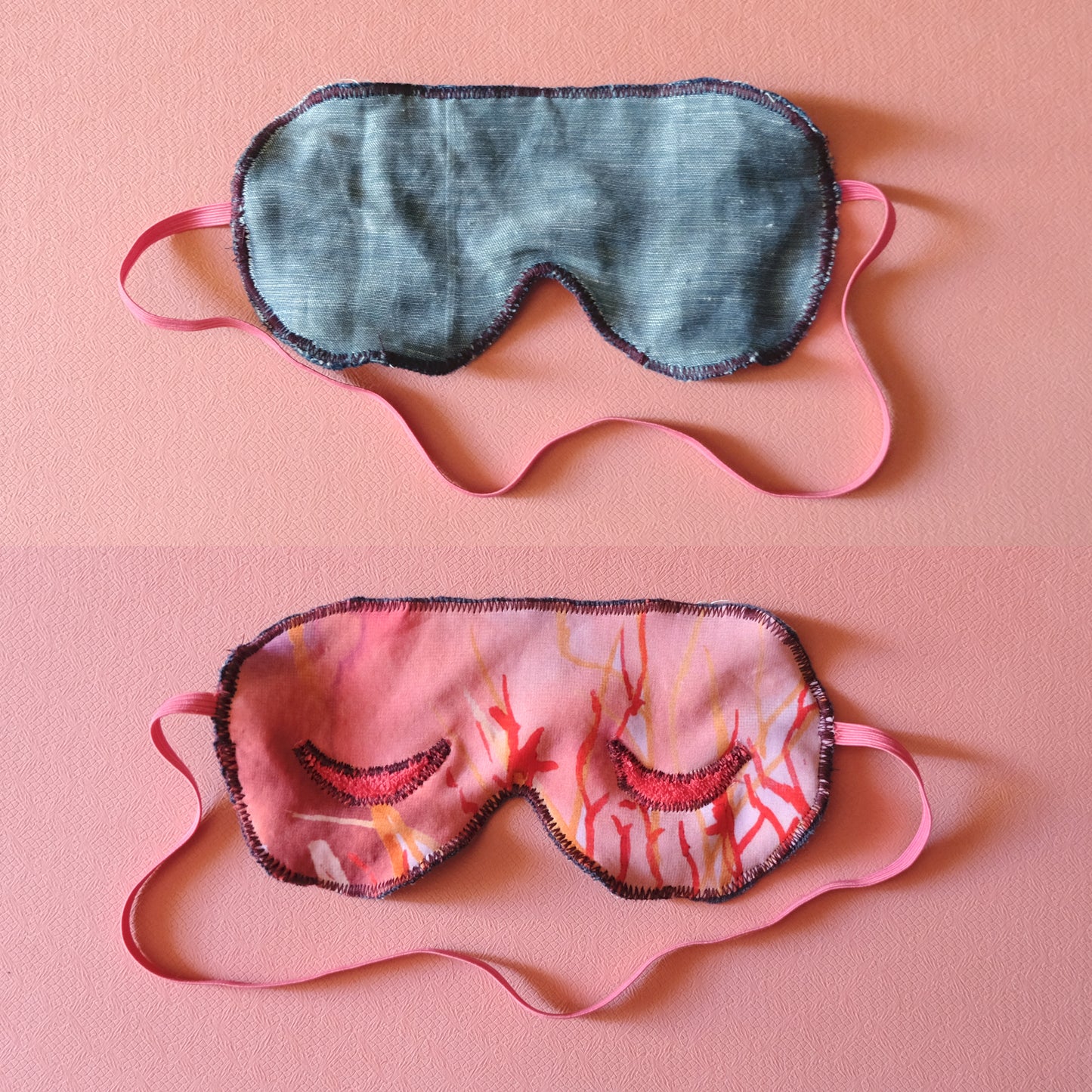 Mascherina per dormire _ occhi rossi