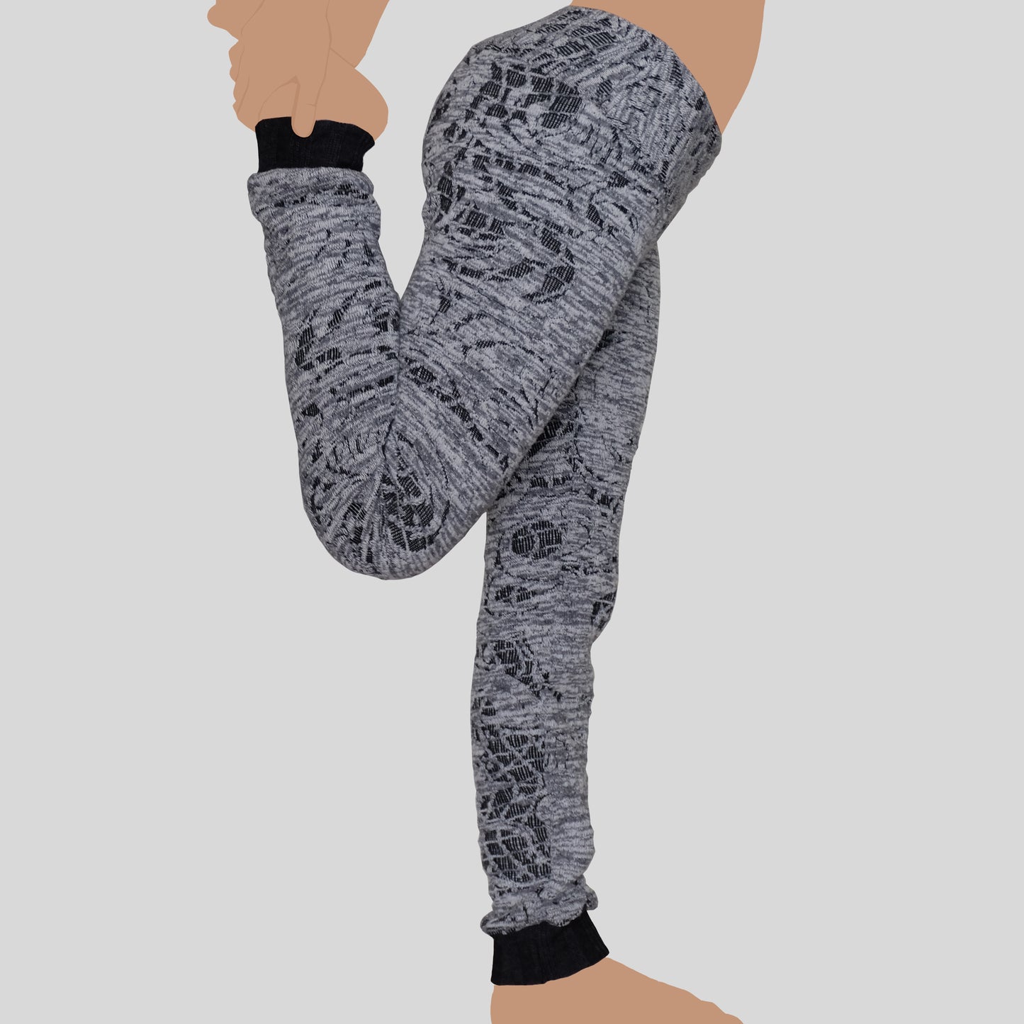 Pantaloni elasticizzati "fumarola"