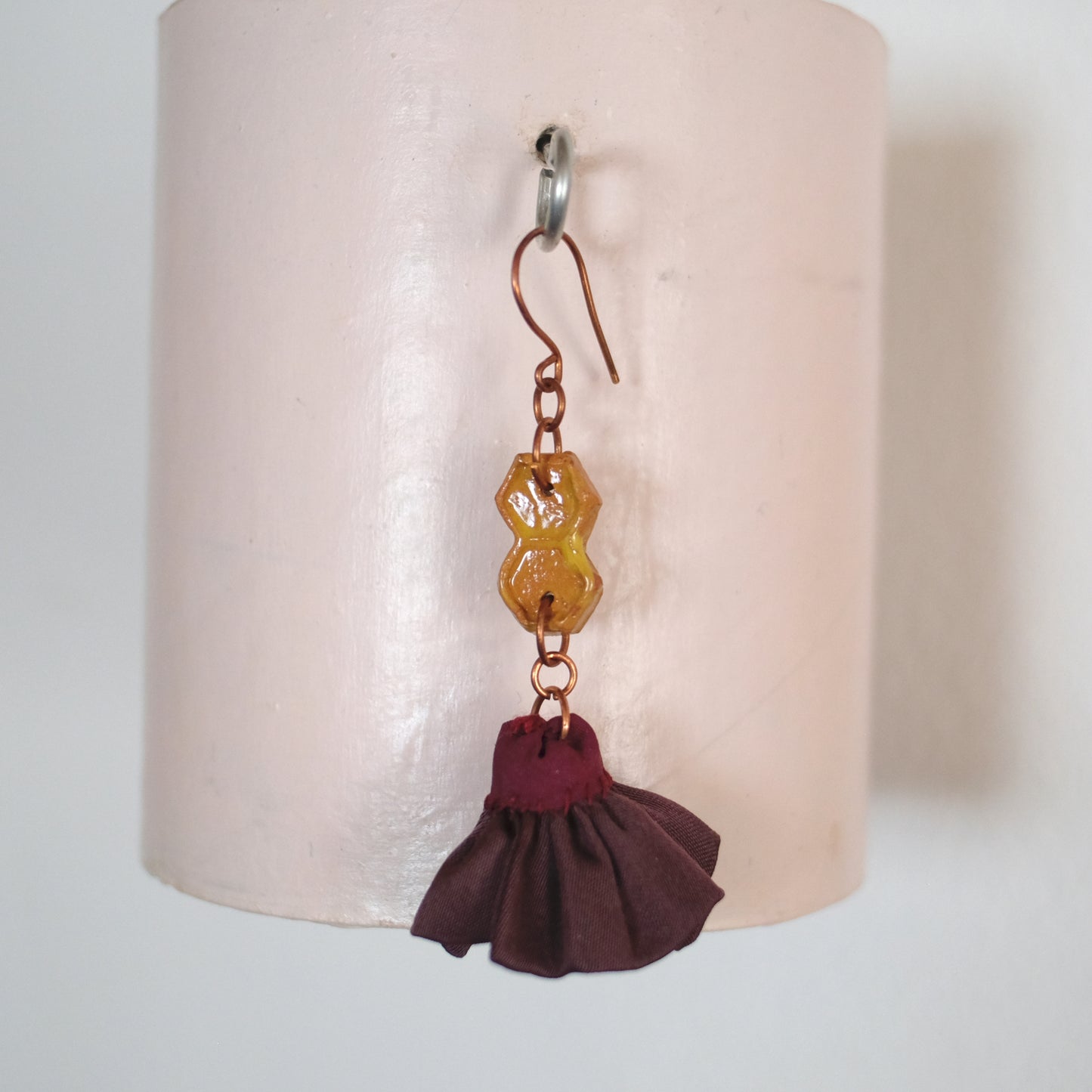 Orecchini con favi d'ape