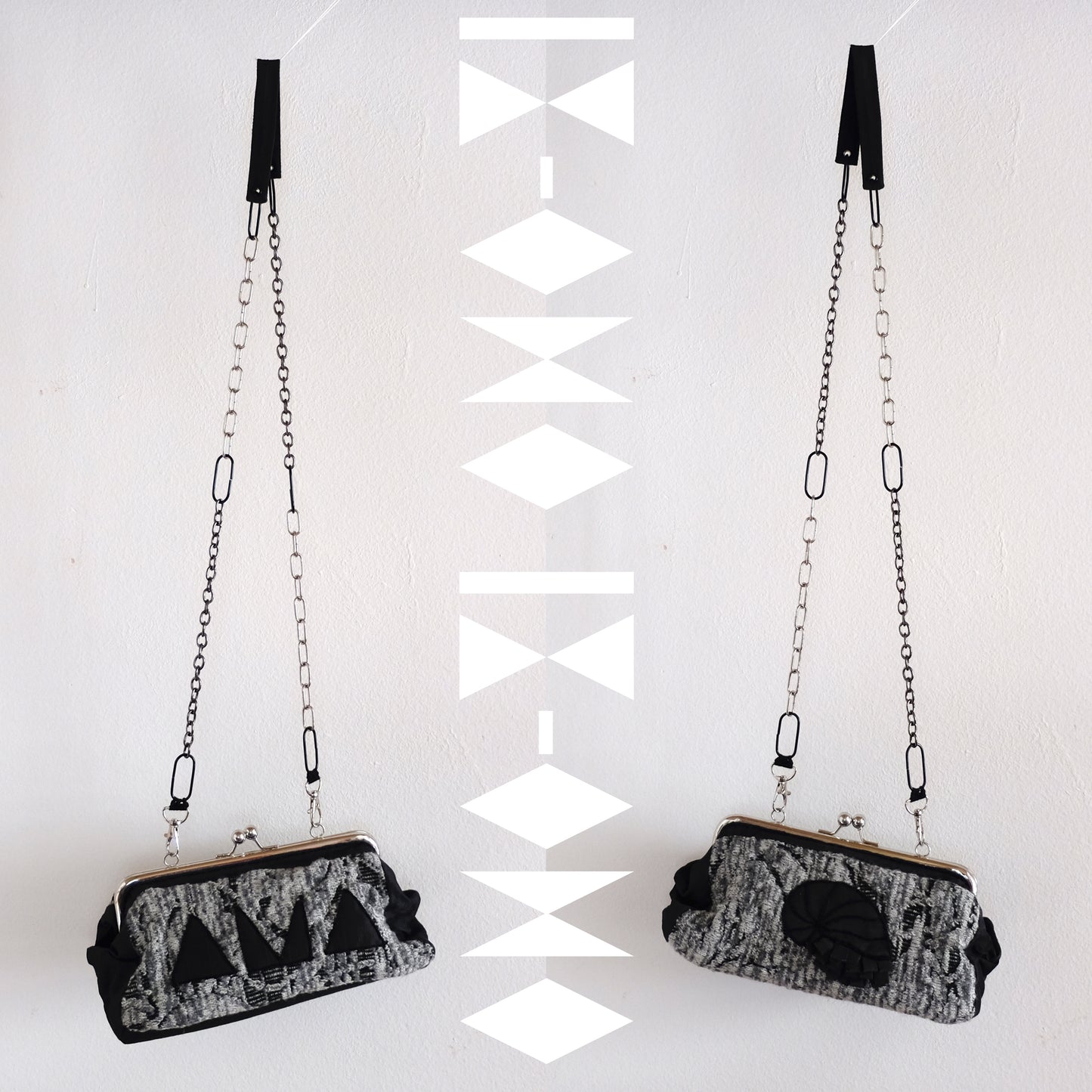 Borsetta tracolla "Lumaca vulcanica in fumarola"