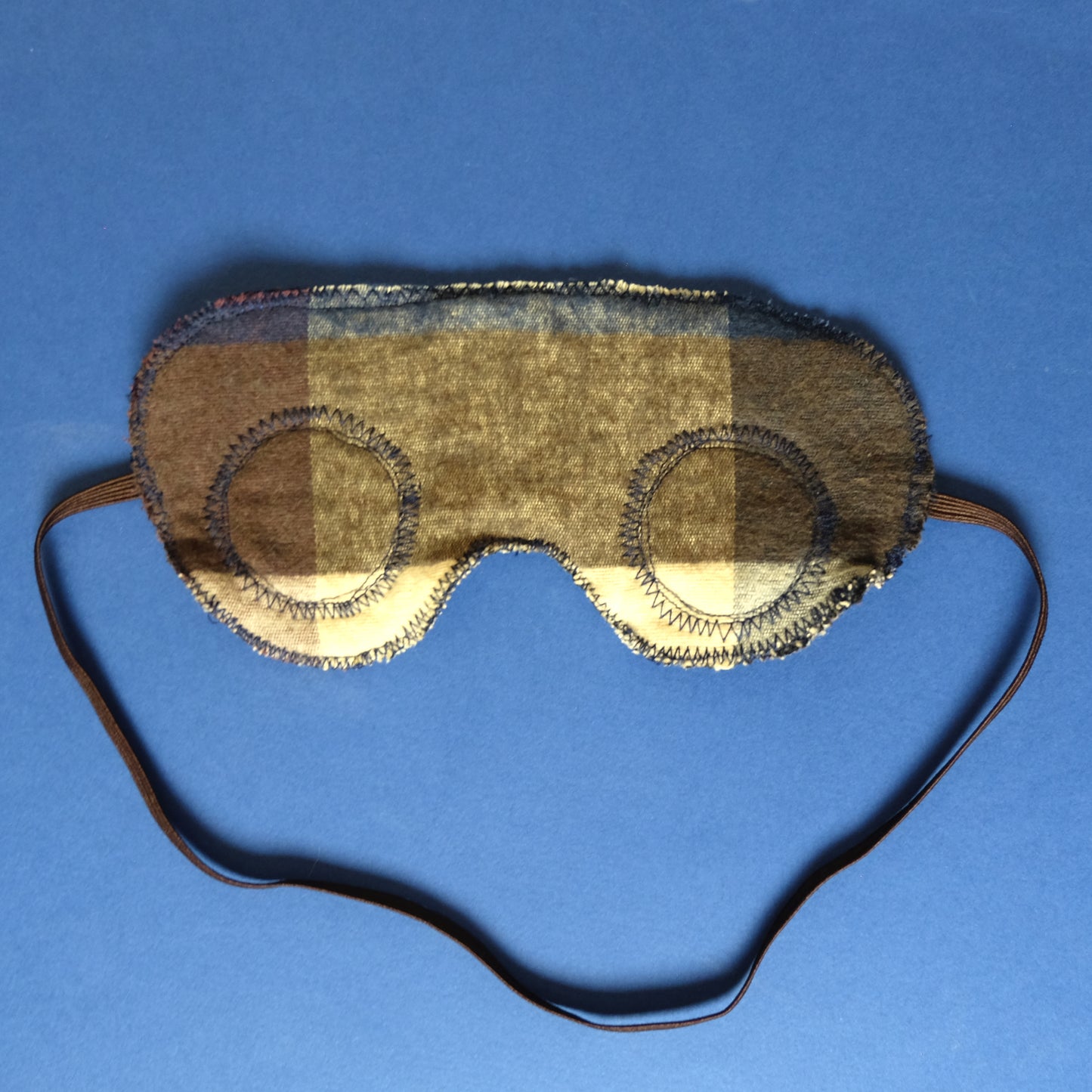 Mascherina per dormire _ flanella marrone