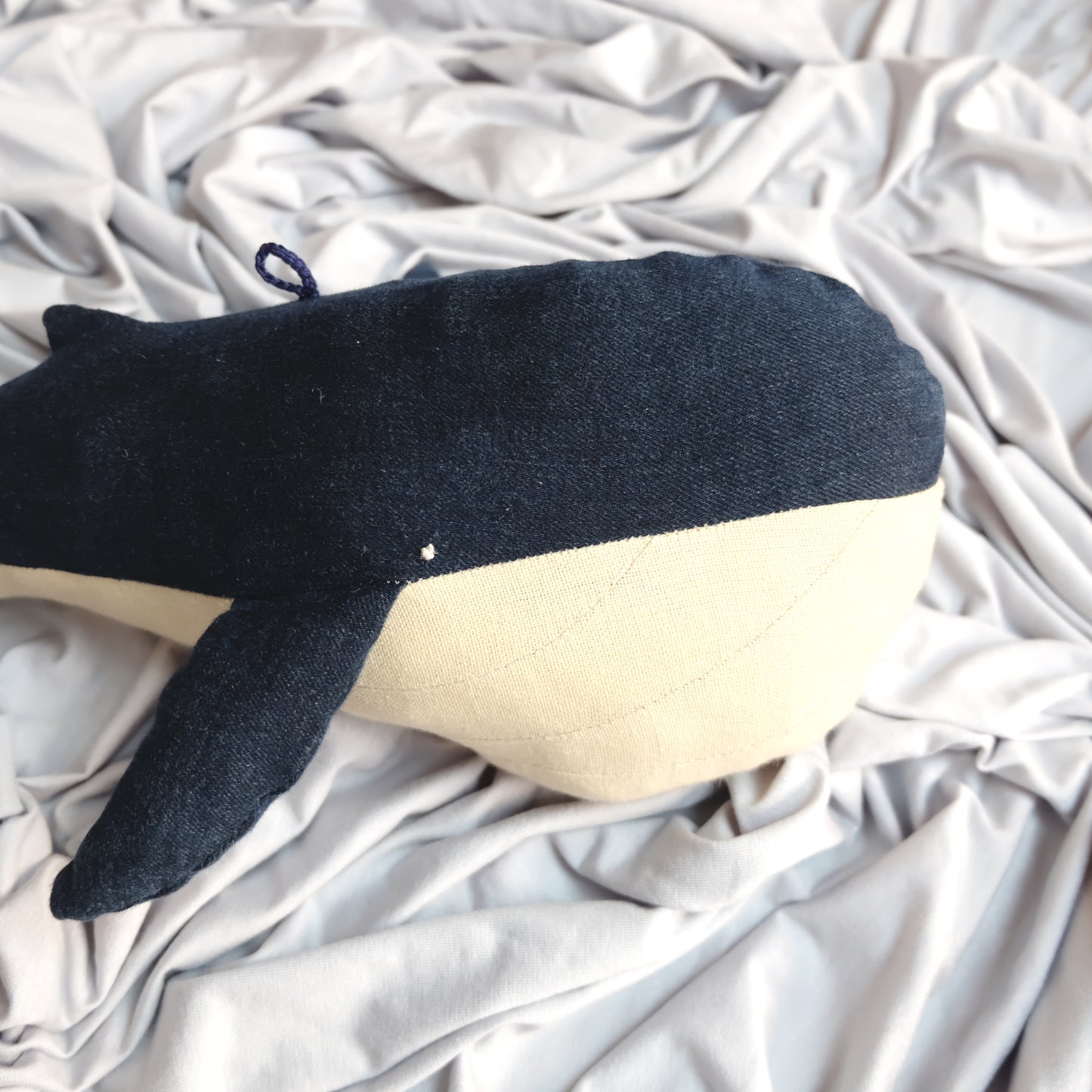 Pupazzo balena con mento grande