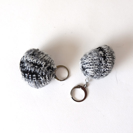 Orecchini pallina di cenere
