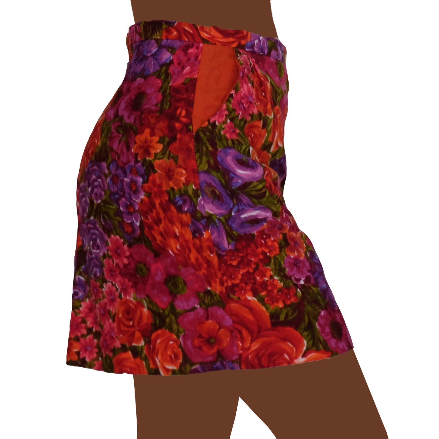 Minigonna con tasche